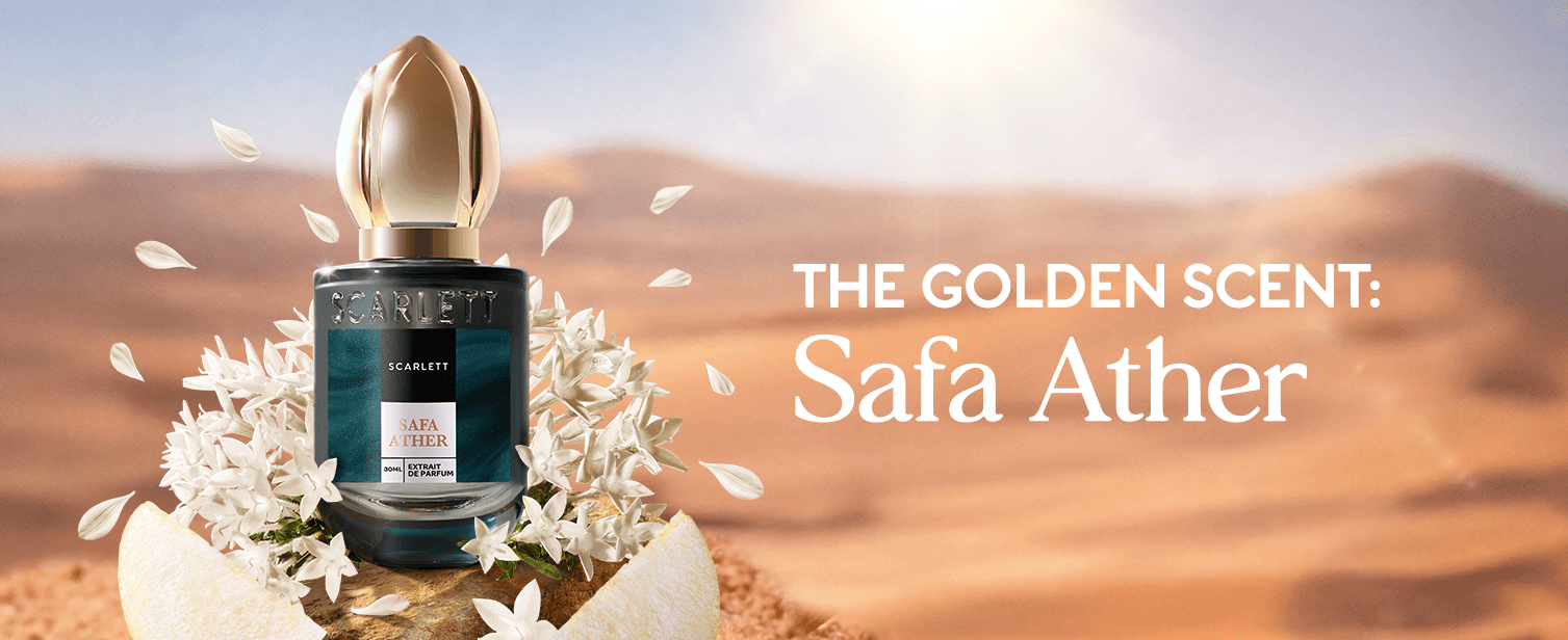 Scarlett The Golden Scents: Mengenal Safa Ather, Sahara Mirage, dan Desert Lumina